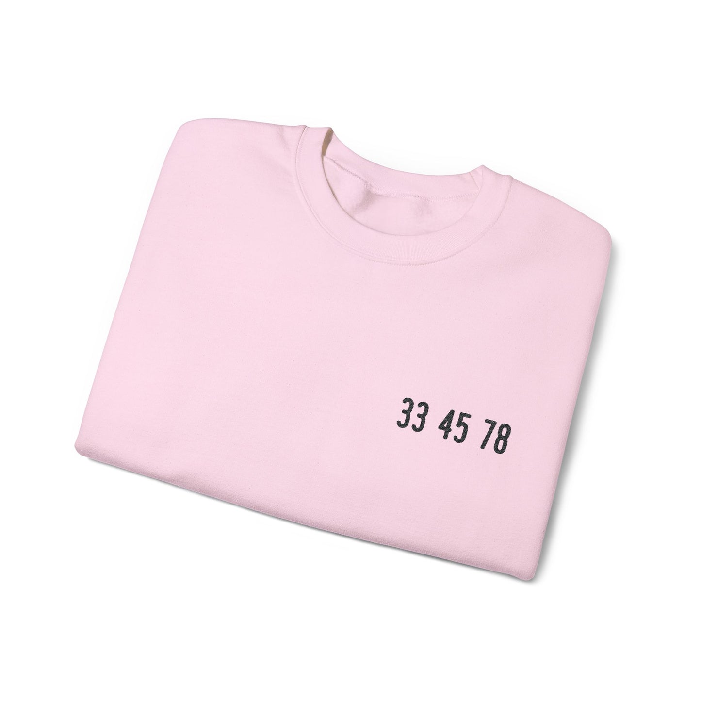 33 45 78 - Embroidered Crewneck Sweatshirt
