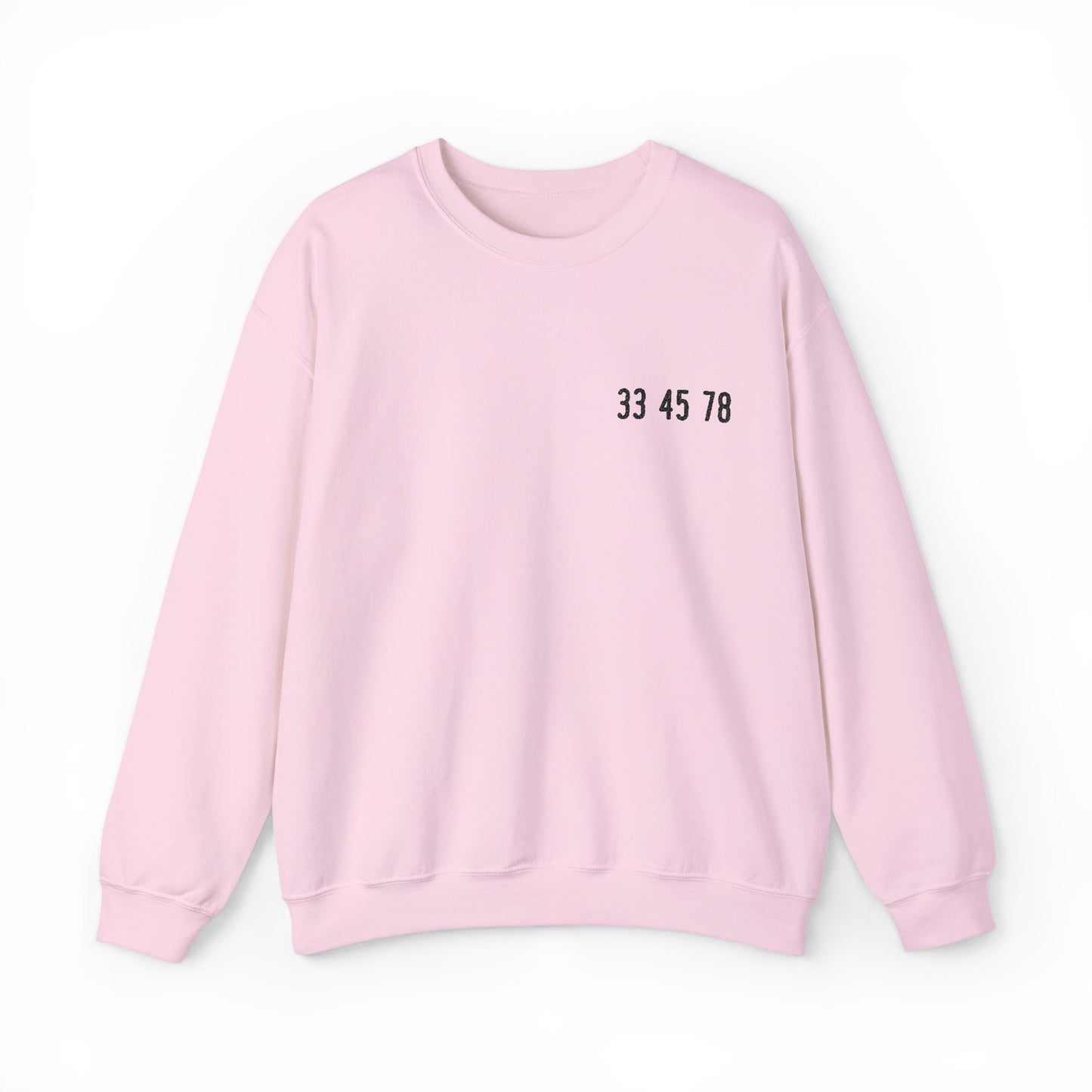 33 45 78 - Embroidered Crewneck Sweatshirt