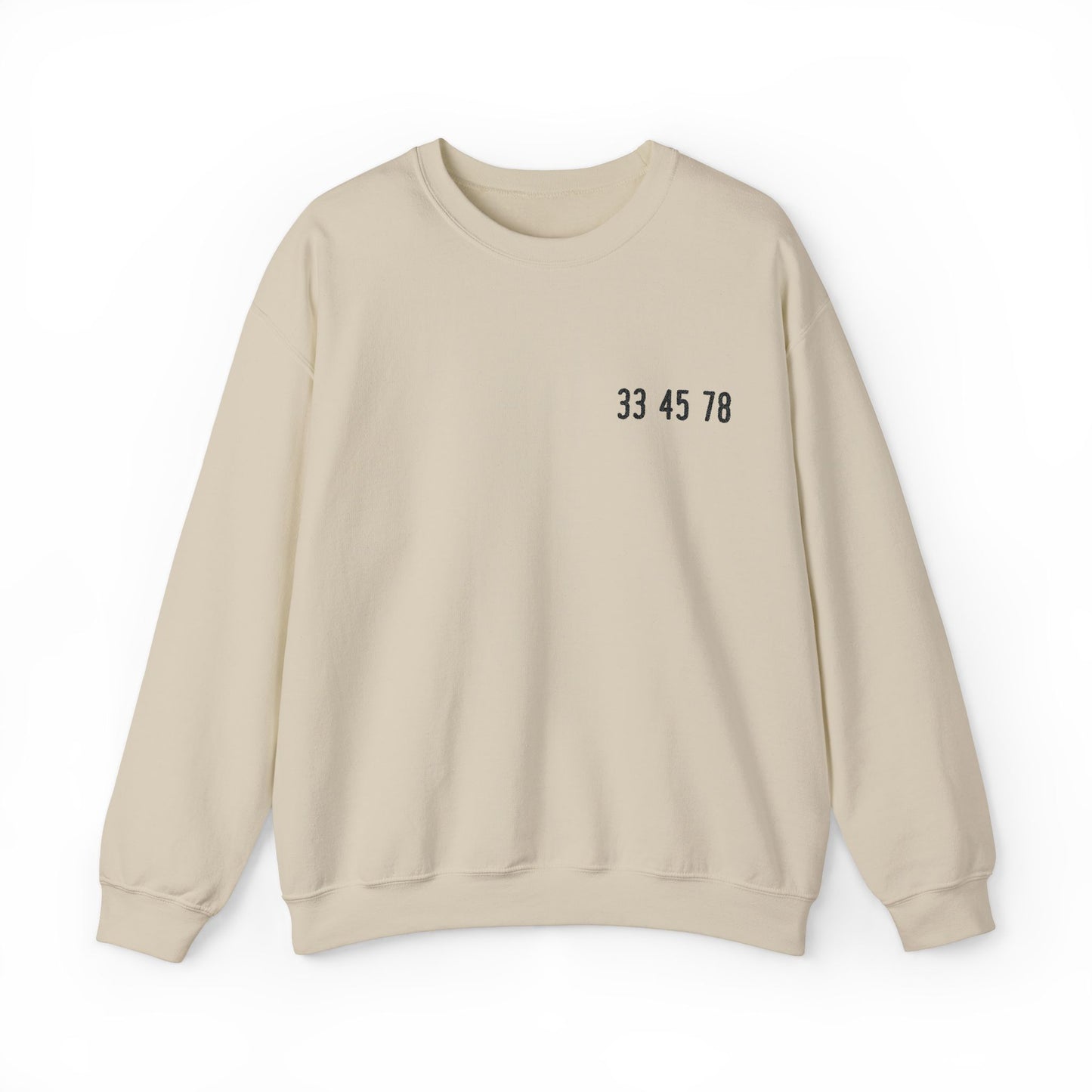 33 45 78 - Embroidered Crewneck Sweatshirt
