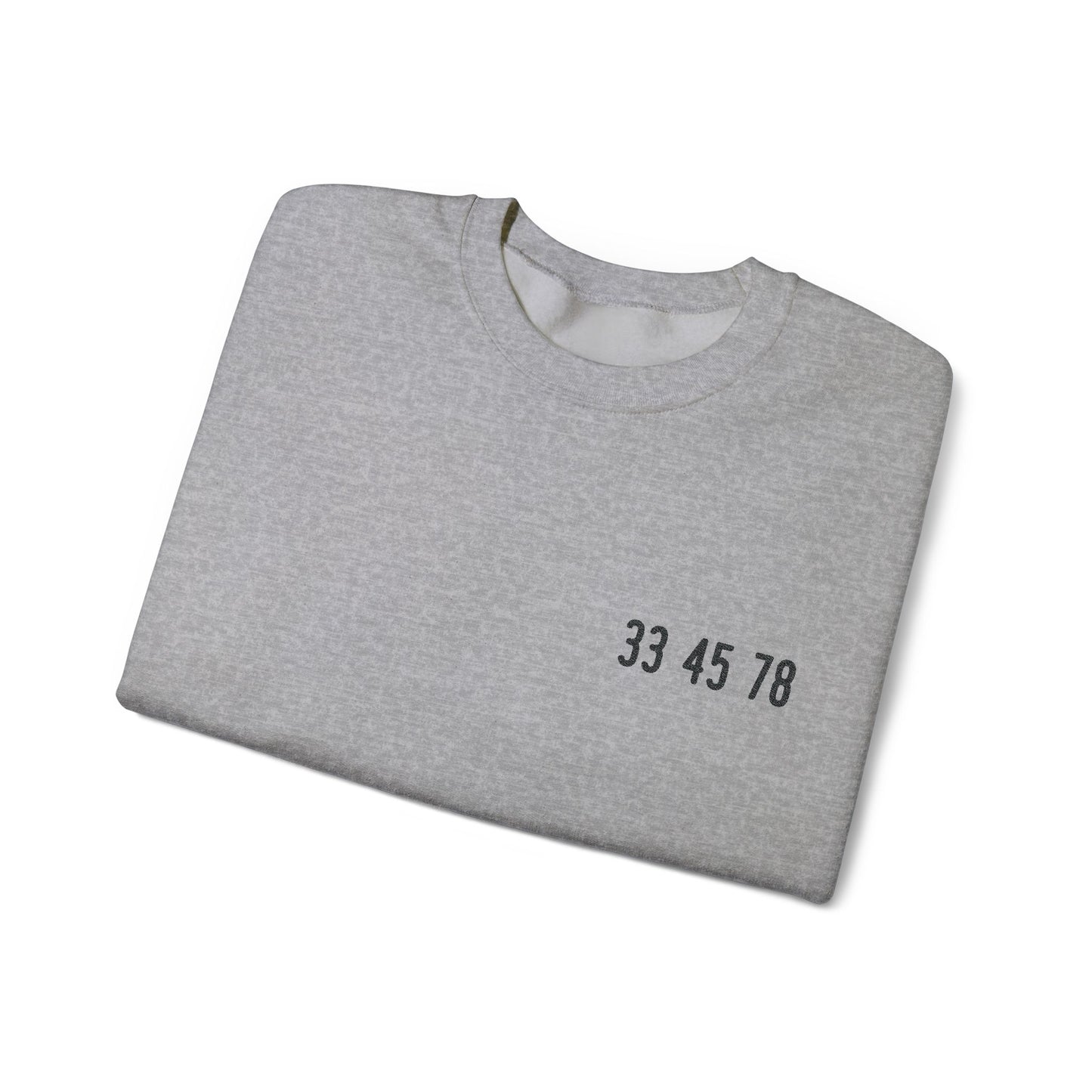 33 45 78 - Embroidered Crewneck Sweatshirt