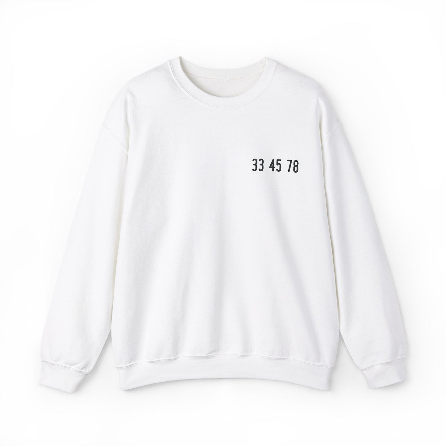 33 45 78 - Embroidered Crewneck Sweatshirt