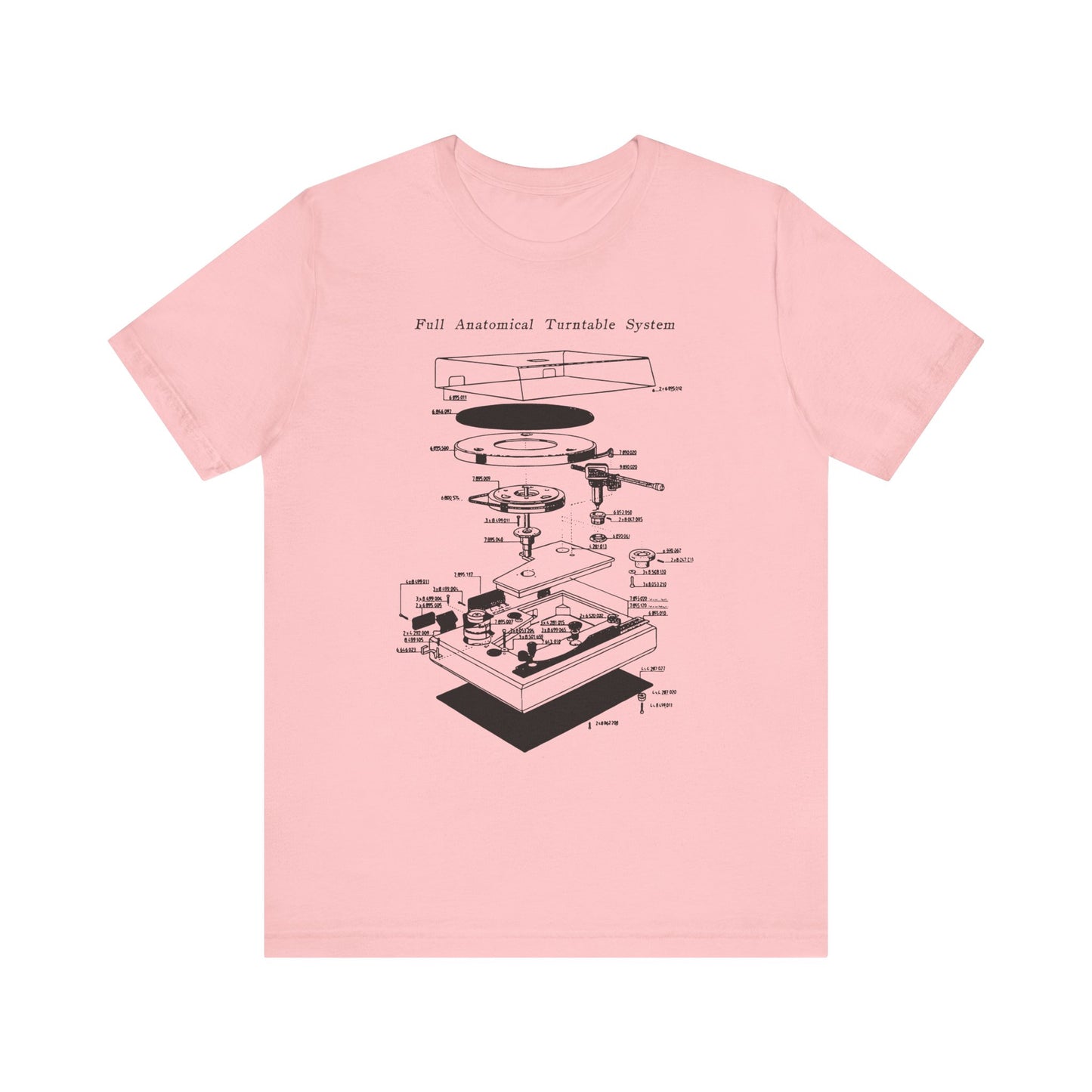 Anatomy of a Turntable T-Shirt