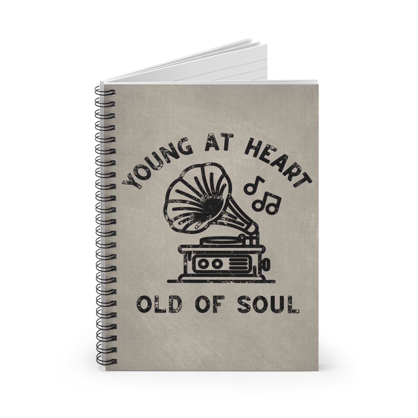 Young at Heart, Old of Soul - Notebook