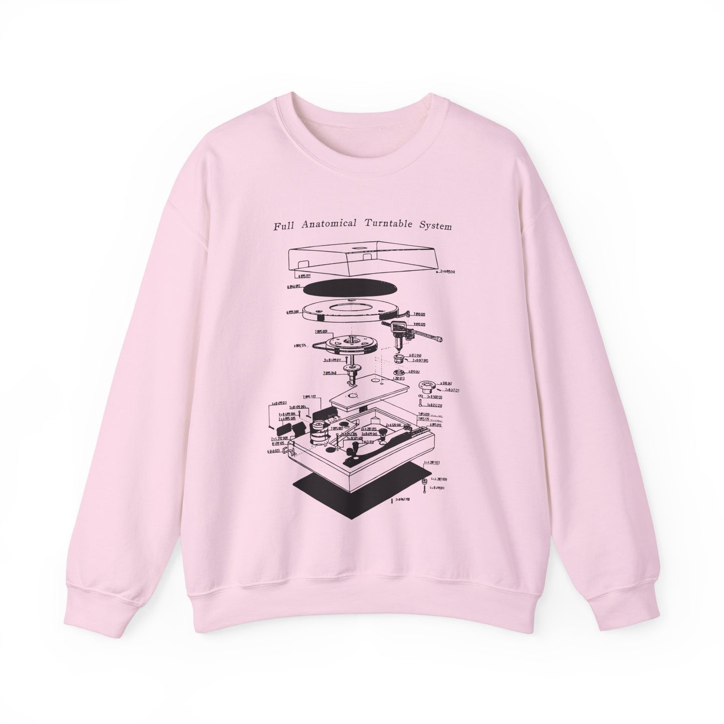 Anatomy of a Turntable - Crewneck Sweatshirt