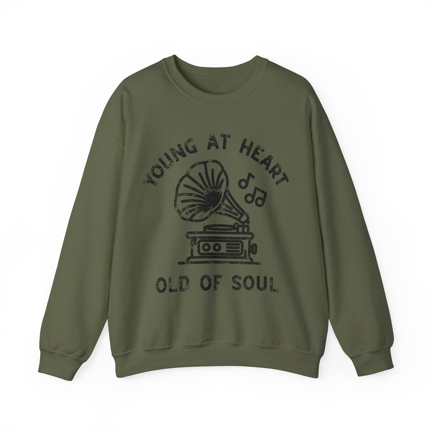 Young at Heart, Old of Soul - Crewneck Sweatshirt